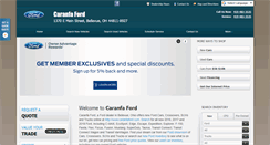Desktop Screenshot of caranfaford.com